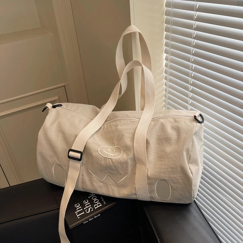 Duffel Bag Water-Resistant & Multi-Compartment Detachable Strap