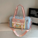 Duffel Bag Water-Resistant Multi-Compartment Padded Handles & Adjustable Strap