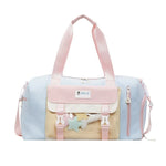 Duffel Bag Water-Resistant Multi-Compartment Padded Handles & Adjustable Strap