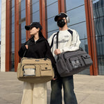 Duffel Bag Water-Resistant Multi-Pocket Adjustable Strap