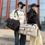Duffel Bag Water-Resistant Multi-Pocket Adjustable Strap