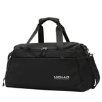 Duffel Bag Water-Resistant Multi-Pocket Padded Handles & Adjustable Strap