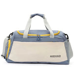 Duffel Bag Water-Resistant Multi-Pocket Padded Handles & Adjustable Strap