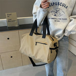 Duffel Bag Water-Resistant Multiple Compartments & Adjustable Shoulder Strap