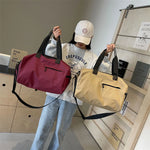 Duffel Bag Water-Resistant Multiple Compartments & Adjustable Shoulder Strap
