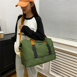 Duffel Bag Water-Resistant Multiple Compartments & Adjustable Strap