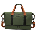 Duffel Bag Water-Resistant Multiple Compartments & Adjustable Strap