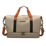 Duffel Bag Water-Resistant Multiple Compartments & Adjustable Strap