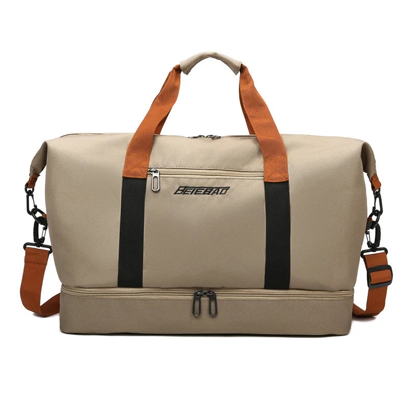 Duffel Bag Water-Resistant Multiple Compartments & Adjustable Strap