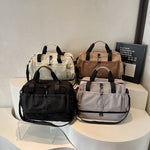Duffel Bag Water-Resistant Multiple Compartments & Detachable Shoulder Strap
