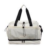Duffel Bag Water-Resistant Multiple Compartments & Detachable Shoulder Strap