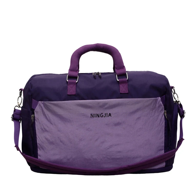 Duffel Bag Water-Resistant Multiple Compartments & Shoe Pocket