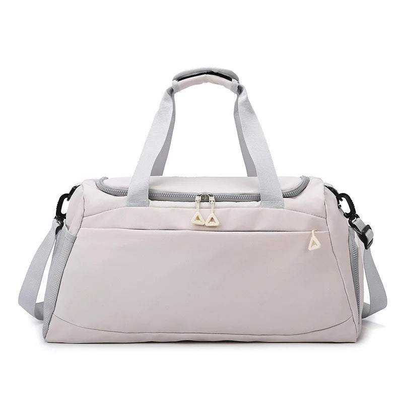Duffel Bag Water-Resistant Multiple Pockets & Detachable Shoulder Strap