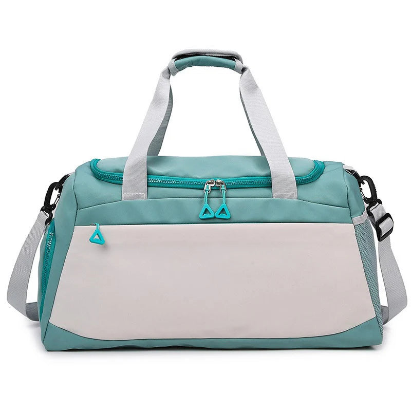 Duffel Bag Water-Resistant Multiple Pockets & Detachable Shoulder Strap