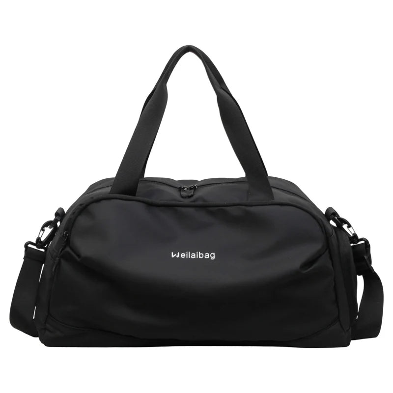 Duffel Bag Water-Resistant Multiple Pockets & Detachable Strap