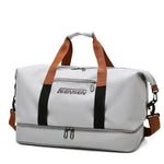 Duffel Bag Water-Resistant Multiple Pockets Padded Handles