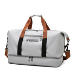 Duffel Bag Water-Resistant Multiple Pockets Padded Handles