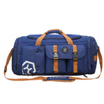 Duffel Bag Water-Resistant Multiple Pockets & Padded Shoulder Strap