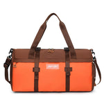 Duffel Bag Water-Resistant Nylon Padded Straps & Dual Handles