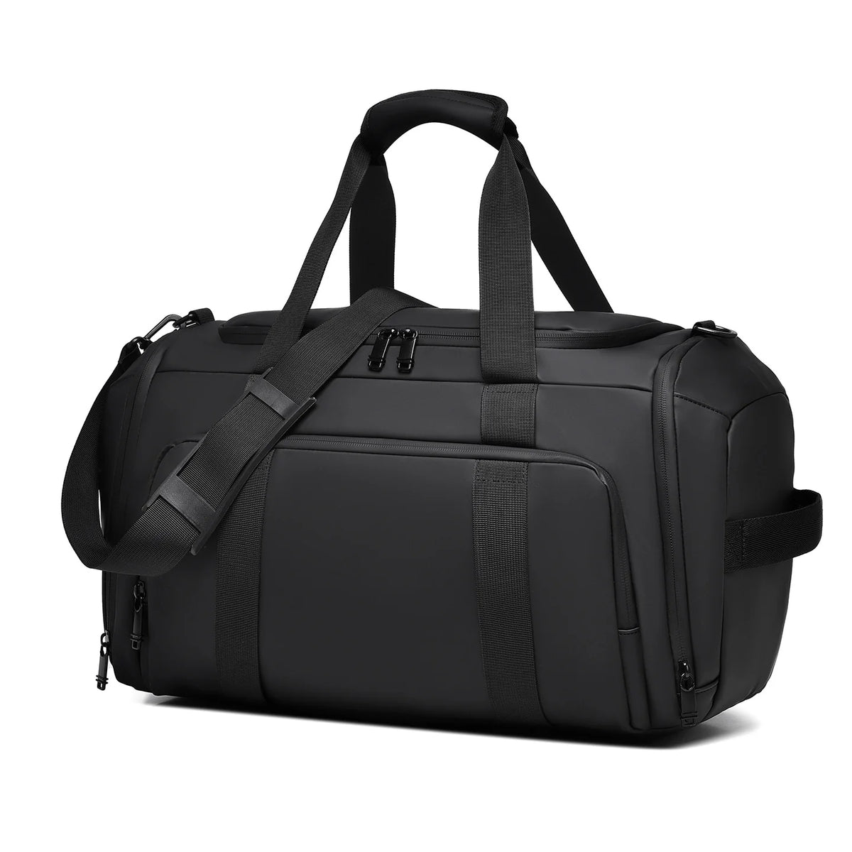 Duffel Bag Water Resistant Pockets & Padded Strap