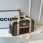 Duffel Bag Water-Resistant Spacious Interior Multiple Pockets