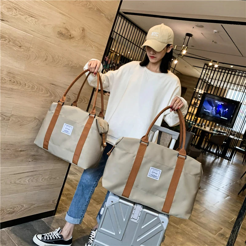 Duffel Bag Water-Resistant Spacious Interior & Multiple Pockets
