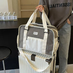 Duffel Bag Water-Resistant Spacious Interior Multiple Pockets