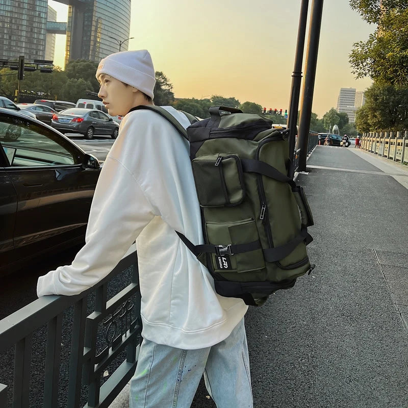 Duffel Bag Water-Resistant Spacious Interior & Multiple Pockets