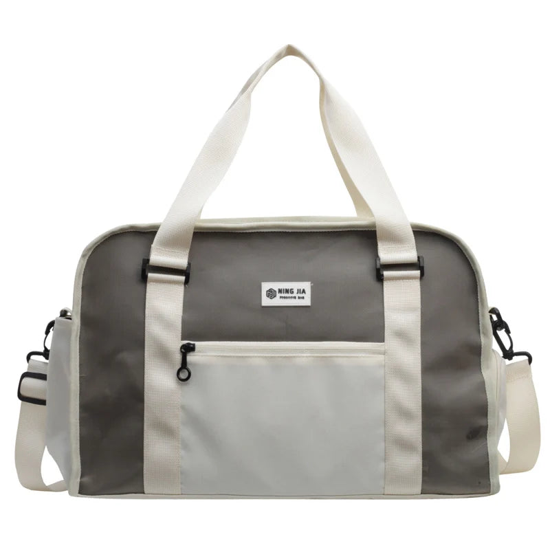 Duffel Bag Water-Resistant Spacious Interior Multiple Pockets