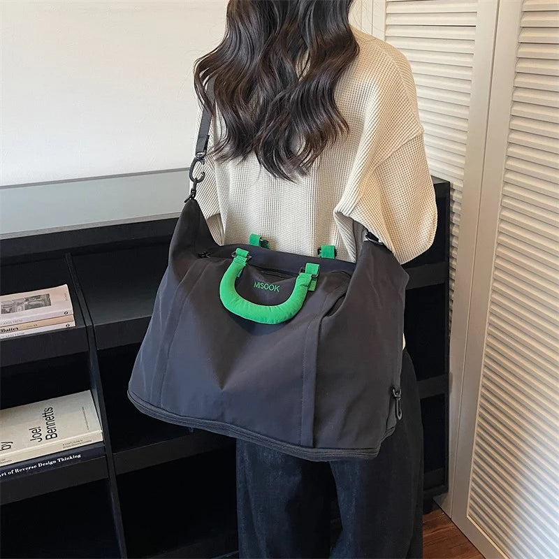 Duffel Bag Water-Resistant Spacious Interior Padded Strap