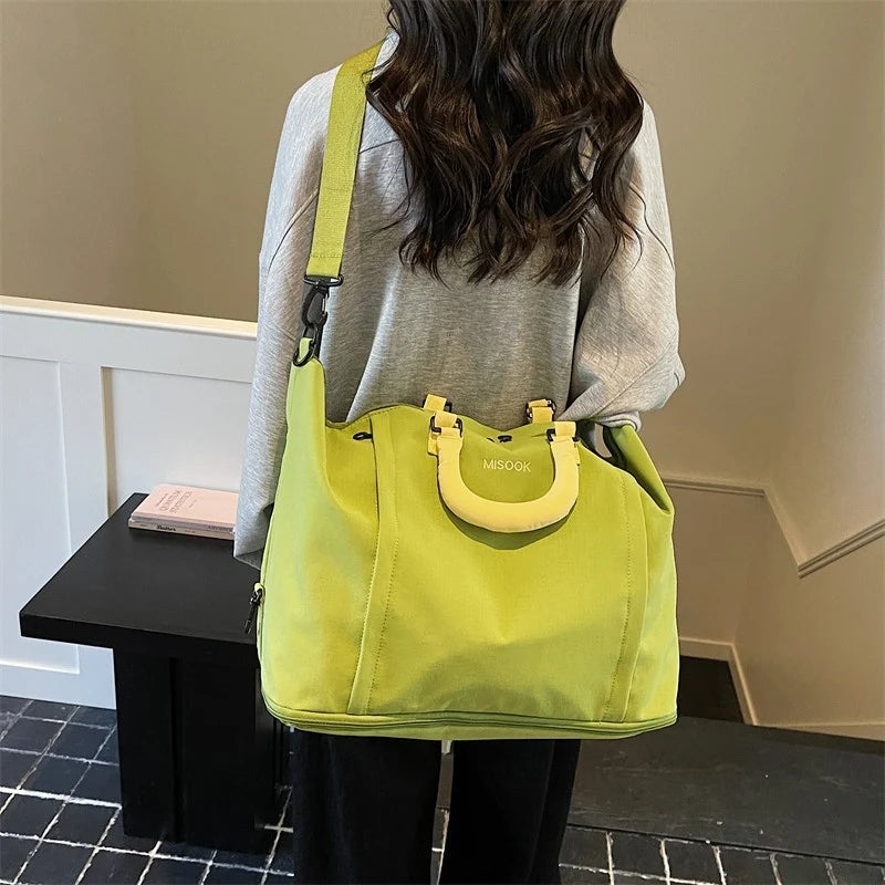 Duffel Bag Water-Resistant Spacious Interior Padded Strap