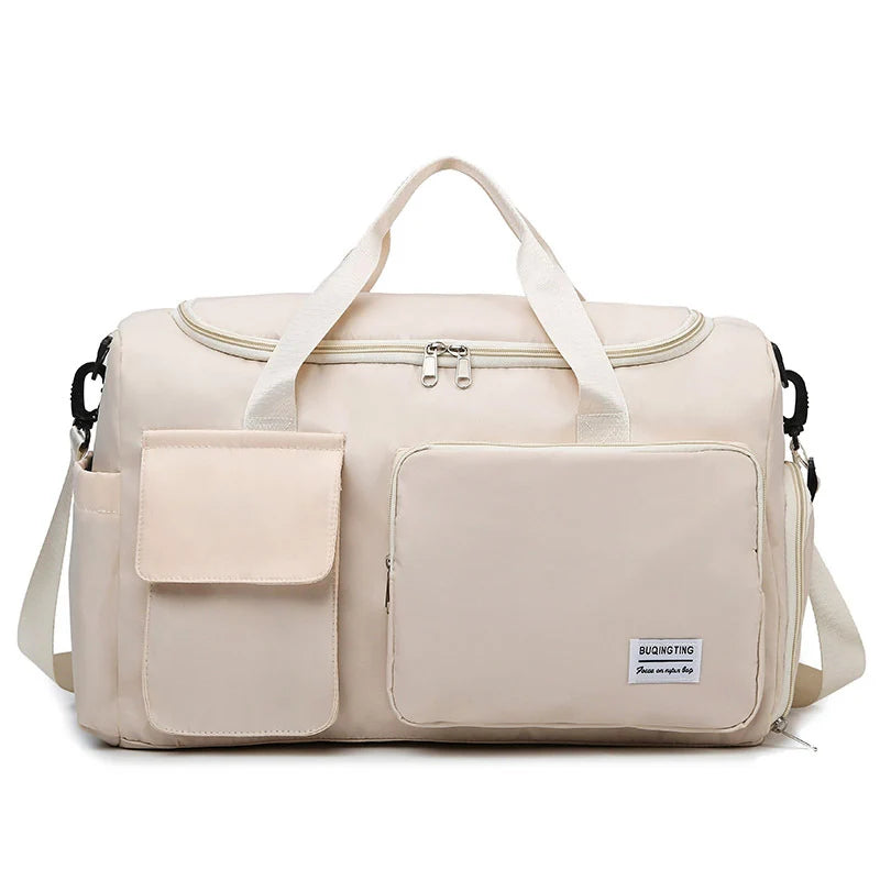 Duffel Bag Water-Resistant Spacious Interior & Shoe Pocket