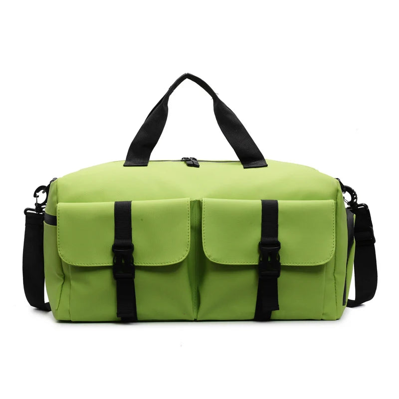 Duffel Bag Water-Resistant Spacious Multiple Pockets