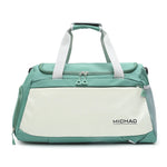 Duffel Bag Water-Resistant Spacious Padded Handles & Detachable Strap