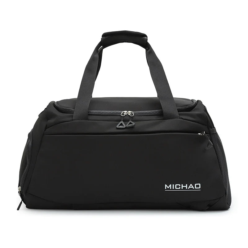 Duffel Bag Water-Resistant Spacious Padded Handles & Detachable Strap