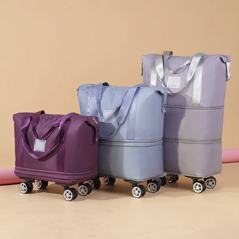 Duffel Bag Waterproof Multiple Pockets & Adjustable Strap