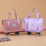 Duffel Bag Waterproof Multiple Pockets & Adjustable Strap