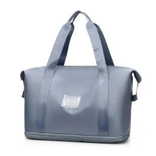 Duffel Bag Waterproof Multiple Pockets & Adjustable Strap
