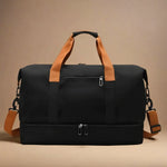 Duffel Bag Waterproof Nylon Shoe Compartment Wet/Dry Separation