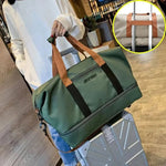 Duffel Bag Waterproof Nylon Shoe Compartment Wet/Dry Separation