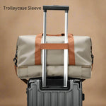 Duffel Bag Waterproof Nylon Shoe Compartment Wet/Dry Separation