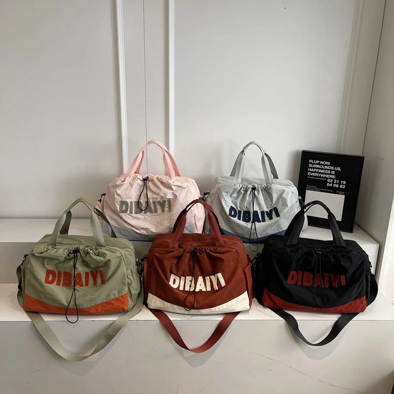 Duffel Bag Weather-Resistant Lightweight Multi-Compartment