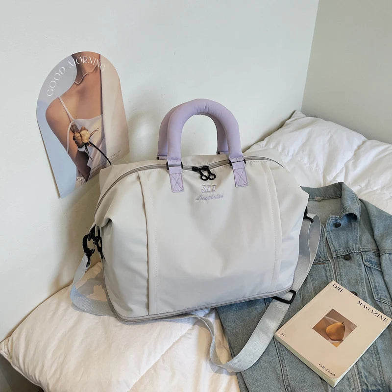 Duffel Bag Weather-Resistant Spacious Main Compartment & Pockets