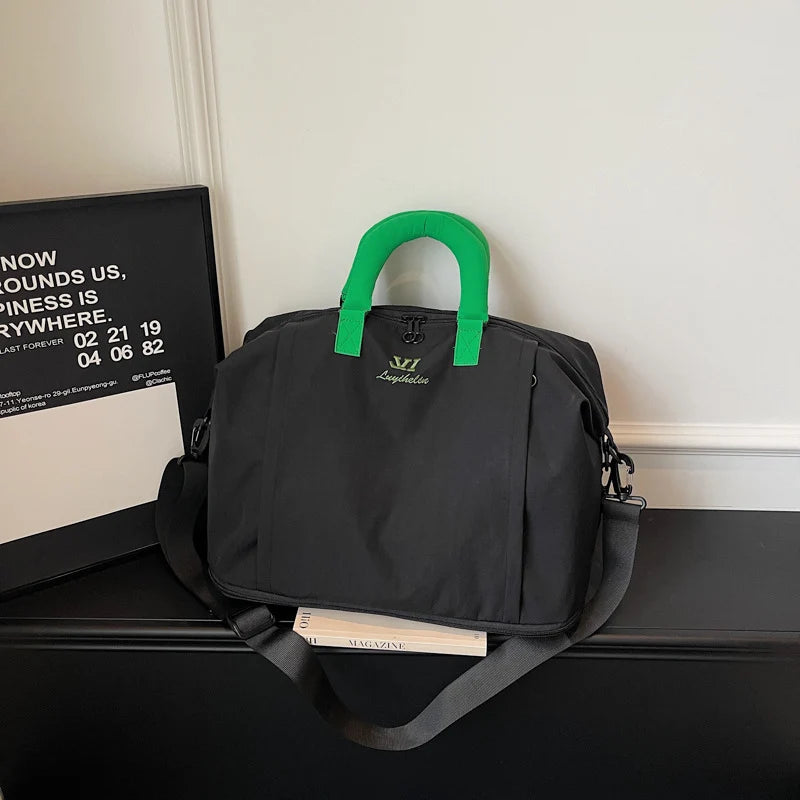 Duffel Bag Weather-Resistant Spacious Main Compartment & Pockets