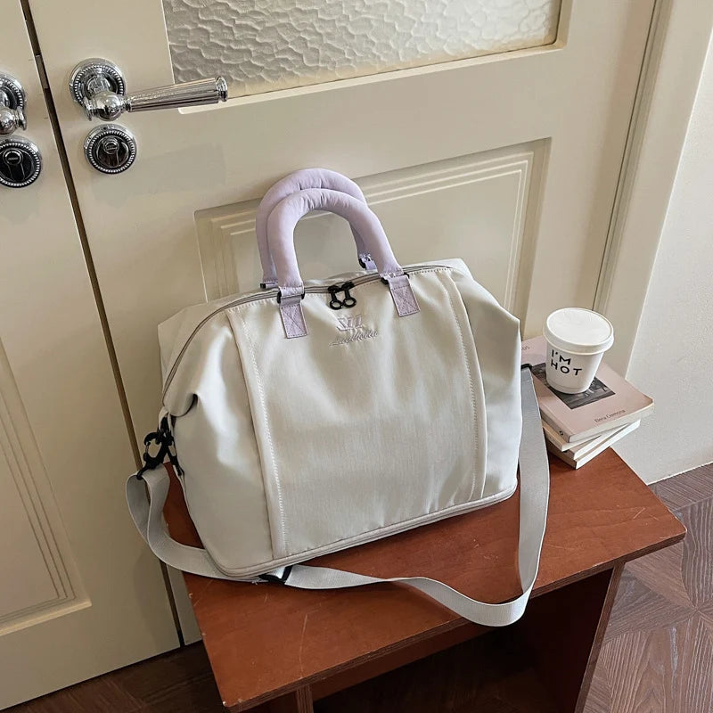 Duffel Bag Weather-Resistant Spacious Main Compartment & Pockets
