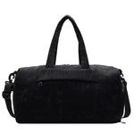 Duffle Bag Canvas Multiple Compartments Adjustable Padded Strap