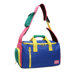Duffle Bag Colorful Multi-Pocket Padded Handles & Adjustable Strap