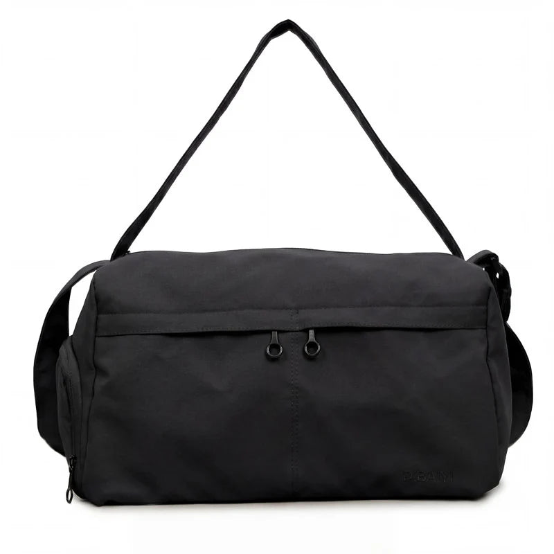 Duffle Bag Compact Stowable Water-Resistant Polyester Multiple Pockets