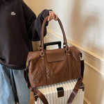 Duffle Bag Compression Sides Durable Fabric & Adjustable Strap
