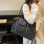Duffle Bag Compression Sides Durable Fabric & Adjustable Strap